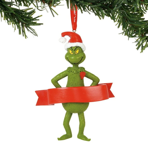 Dr Suess Grinch Holiday Christmas Tree Ornament Department 56 Dr Suess Grinch Holiday Christmas Tree Ornament Department 56